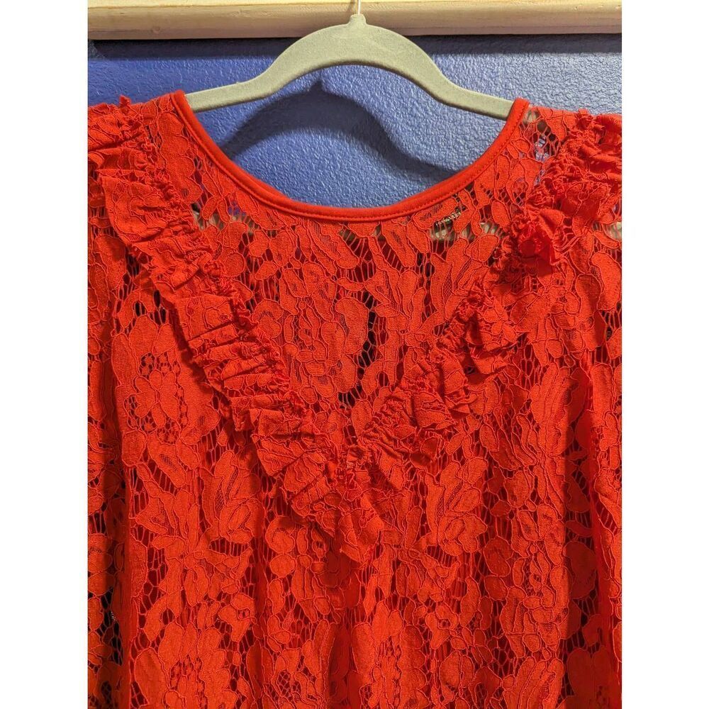 City Chic Lace Top (Matching Tank Underneath) - Picture 2 of 12